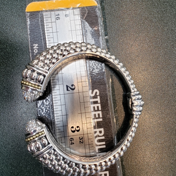 @SOLD@Diamond cuff bracelet - Picture 8 of 9